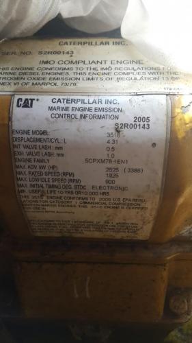 CAT 3516 genset