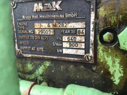 MAK 6M282 Engines